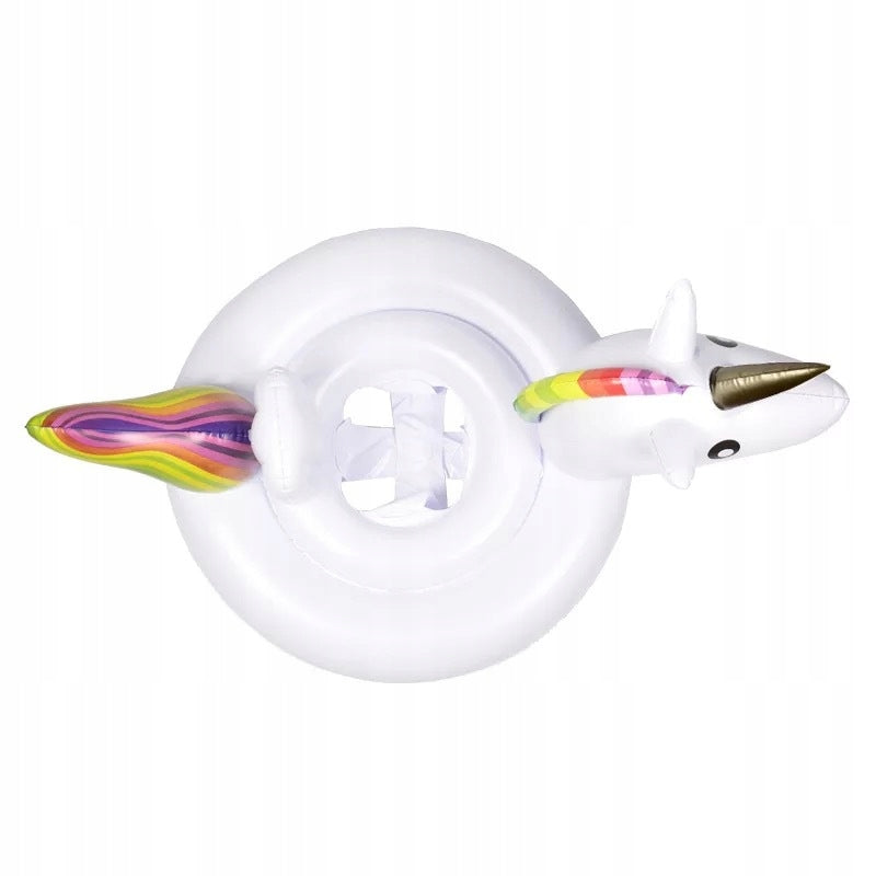 CHILDREN'S SWIMMING WHEEL UNICORN SEAT Brand Bestway