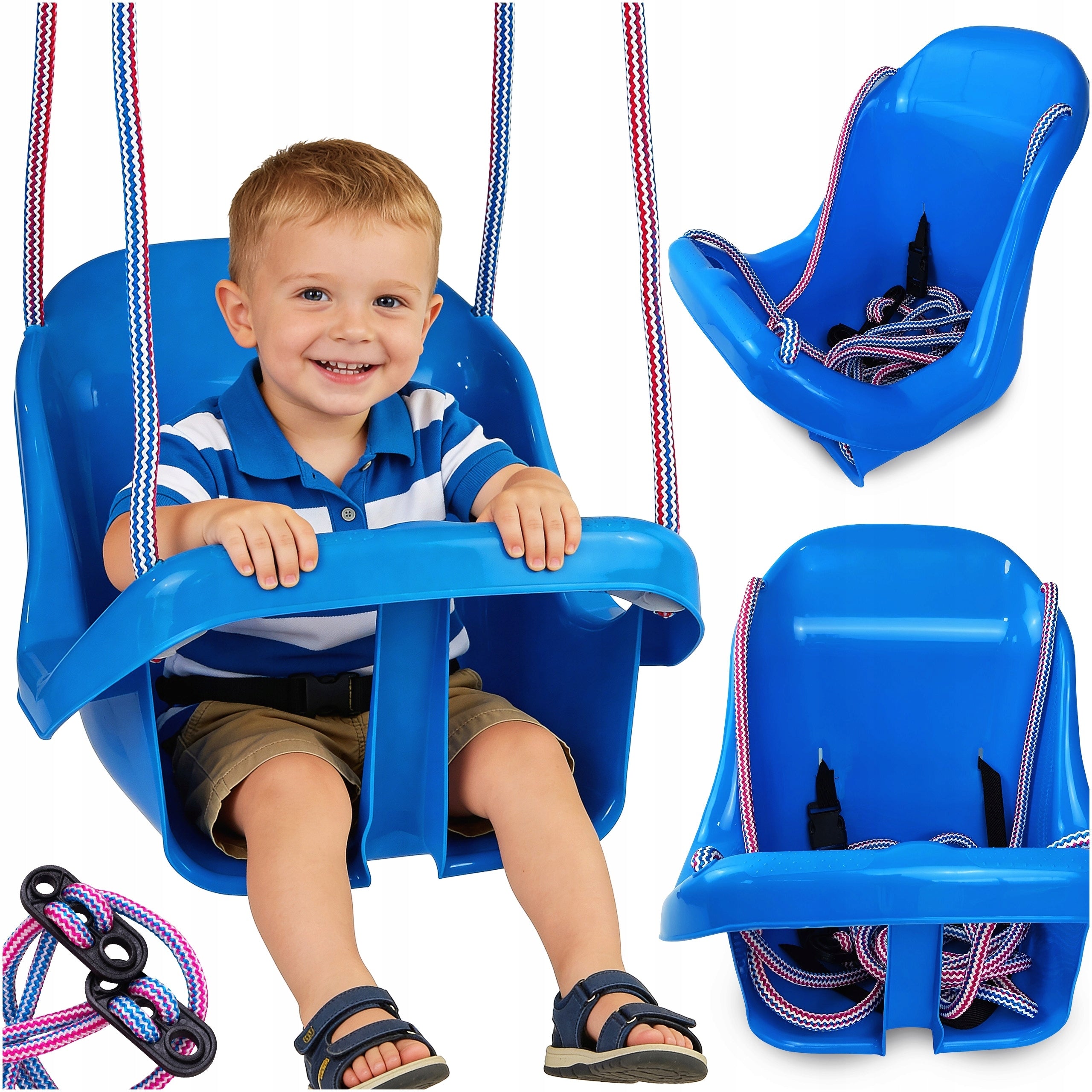 CHILDREN'S SWING FOR HOME GARDEN ROOM BUCKET GARDEN HANGING CHAIR Manufacturer code HUŚTAWKA_Wybór_Kolorów