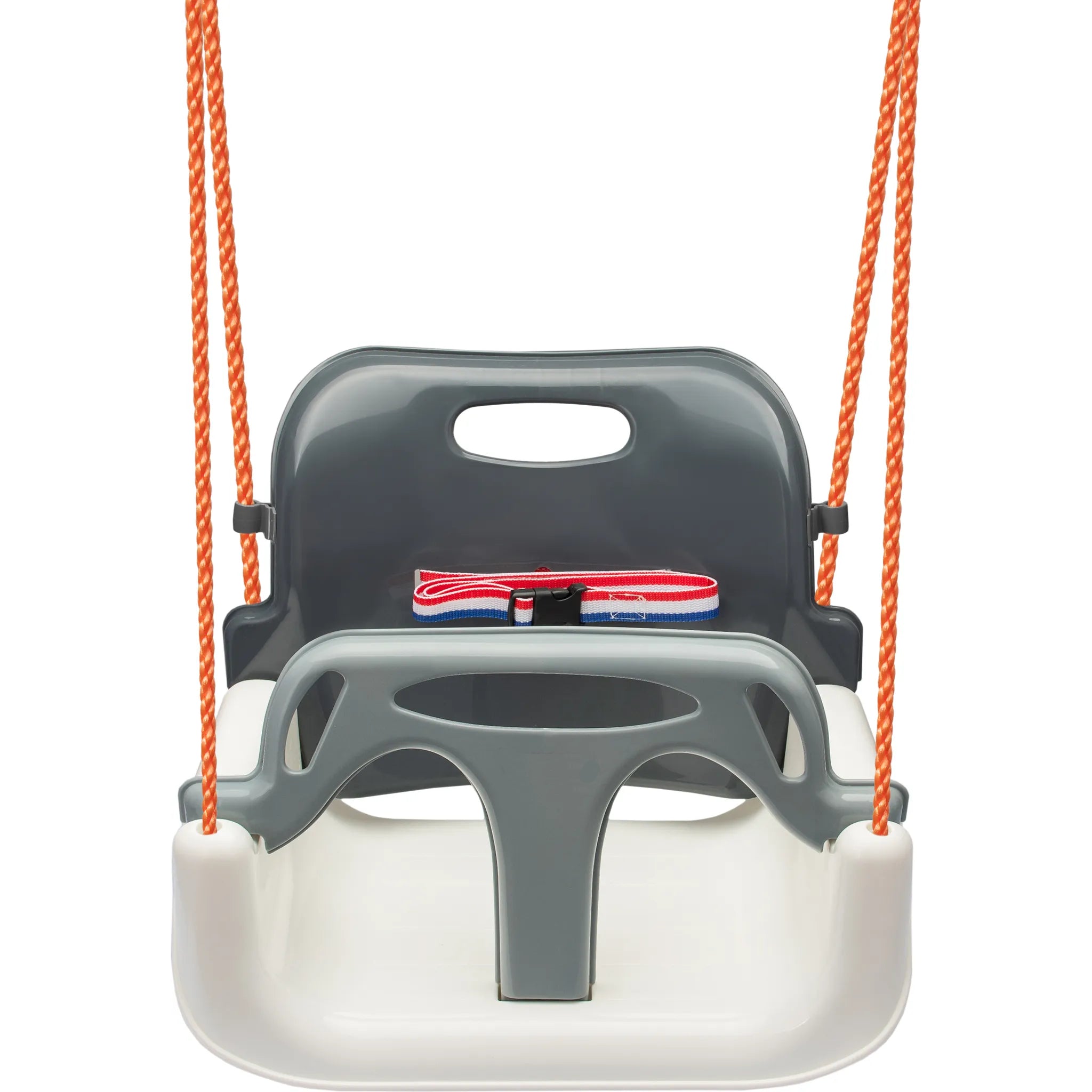 CHILDREN'S SWING GARDEN 3in1 CHAIR HANGING STRONG BUCKET STRAPS GREY Brand Chill&Thrill