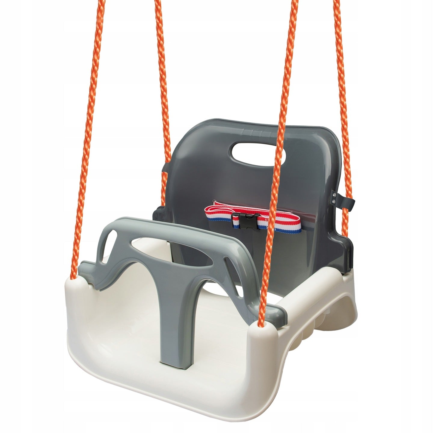 CHILDREN'S SWING GARDEN 3in1 CHAIR HANGING STRONG BUCKET STRAPS GREY Manufacturer code HST3w1SZ