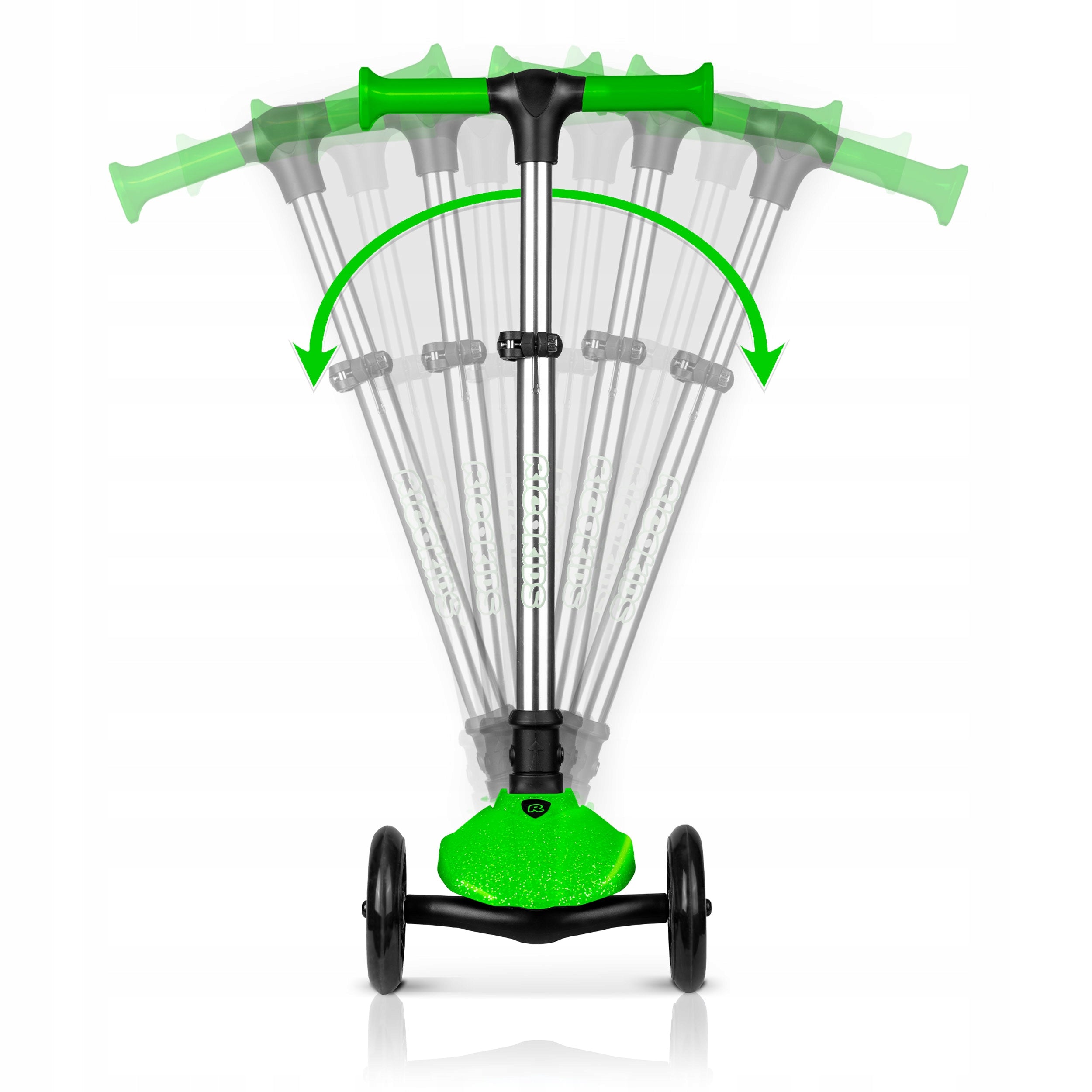 CHILDREN'S TRICYCLE SCOOTER BALANCE GLOW WHEEL LED GLOWS IN THE DARK Number of wheels 3