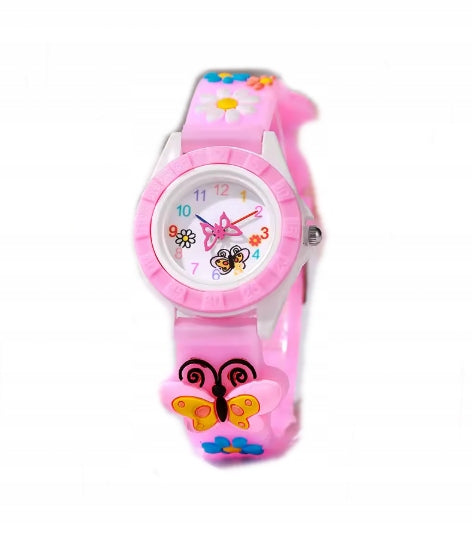CHILDREN'S WATCH ANALOG GIRLS PINK