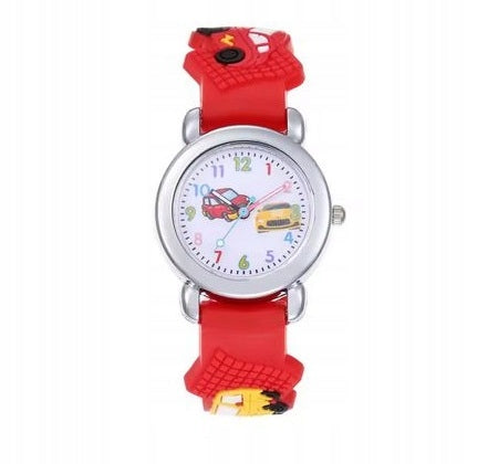 CHILDREN'S WATCH ANALOGUE BOYS CARS CAR 1091