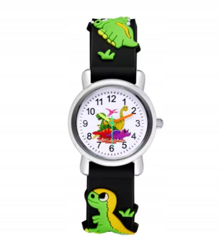 CHILDREN'S WATCH BOYS ANALOG DINOSAURS 1366