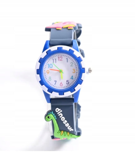 CHILDREN'S WATCH BOYS ANALOG DINOSAURS 1703