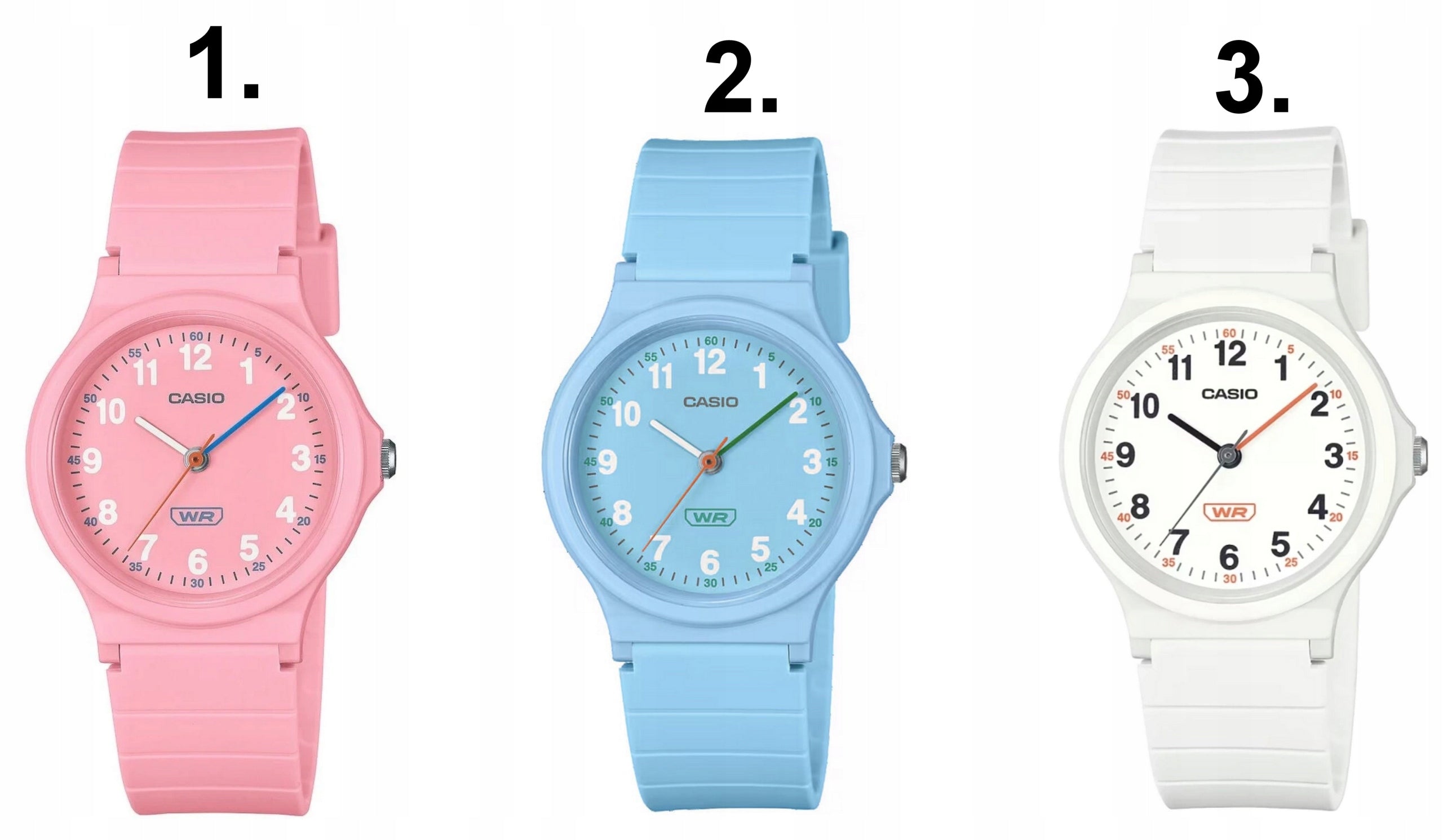 CHILDREN'S WATCH CASIO FOR CHILDREN'S DAY LQ-24B +BOX +GRAWER Brand CASIO