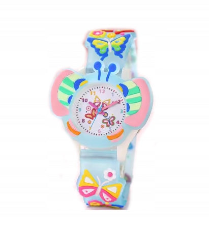 CHILDREN'S WATCH GIRLS ANALOG BLUE 1187