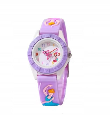 CHILDREN'S WATCH GIRLS ANALOG BUTTERFLY 1597