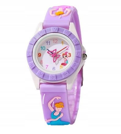 CHILDREN'S WATCH GIRLS ANALOGUE PURPLE 1010