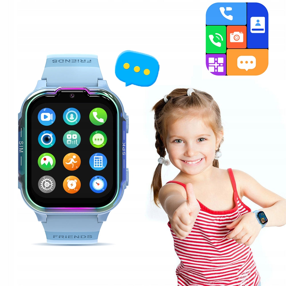 CHILDREN'S WATCH, INTELLIGENT VISUAL SPEAKING WATCH BLUE
