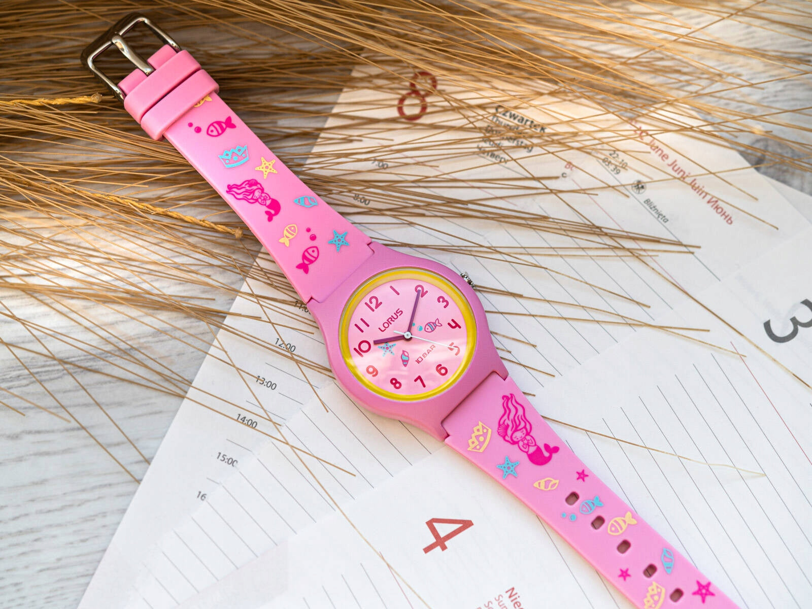 CHILDREN'S WATCH LORUS RRX49HX9 FOR A GIRL Packaging status original