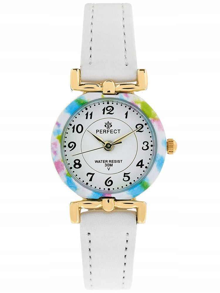 CHILDREN'S WATCH PERFECT LP004-06 COMMUNION - white/colour + BOX
