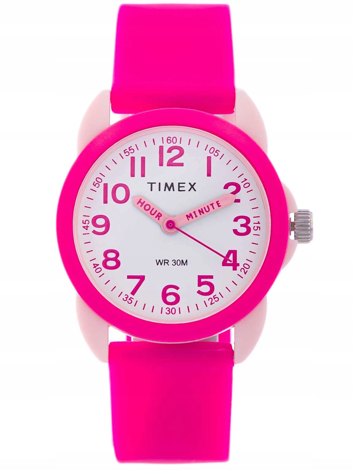 CHILDREN'S WATCH TIMEX TW2W92200 KIDS TIME TEACHER PINK ON STRAP Packaging status original