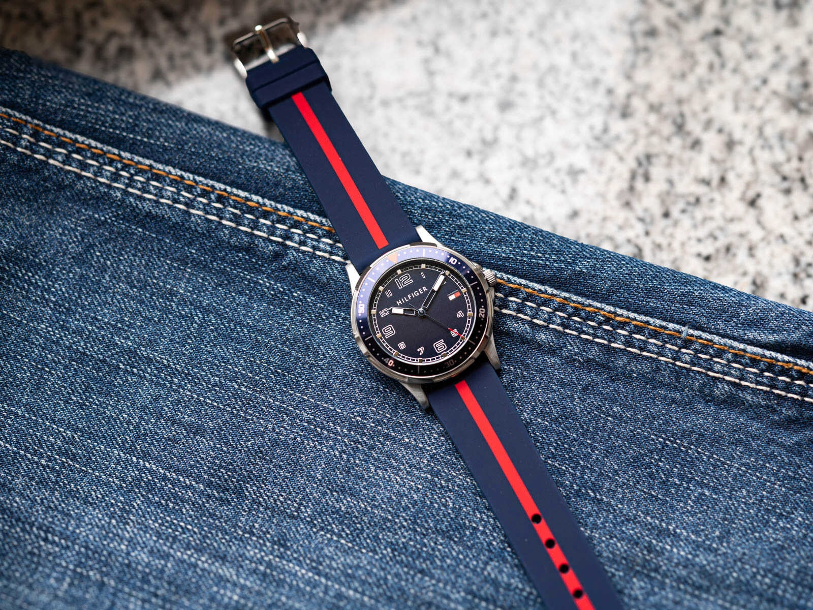 CHILDREN'S WATCH TOMMY HILFIGER 1720036 KIDS NAVY BLUE new, original Brand Tommy Hilfiger