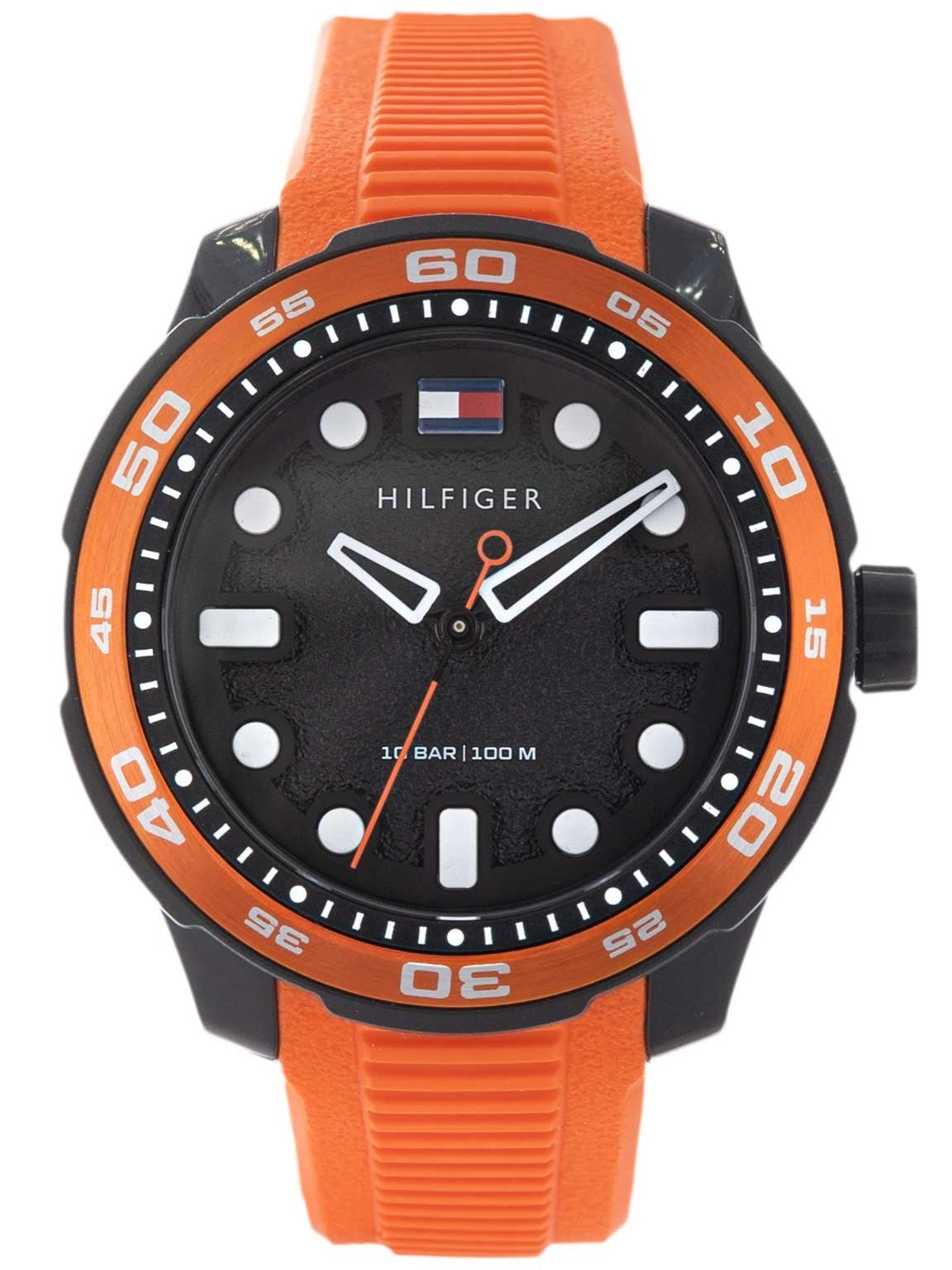 CHILDREN'S WATCH TOMMY HILFIGER 1720055 TEENS REGATTA ORANGE ON STRAP Packaging status original