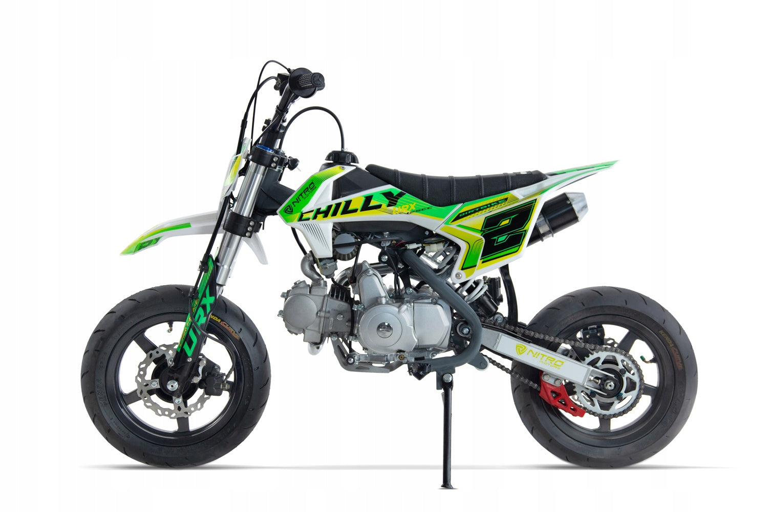 CHILLY URX 125CC 12/12 supermoto SEMI-AUTOMATIC blue