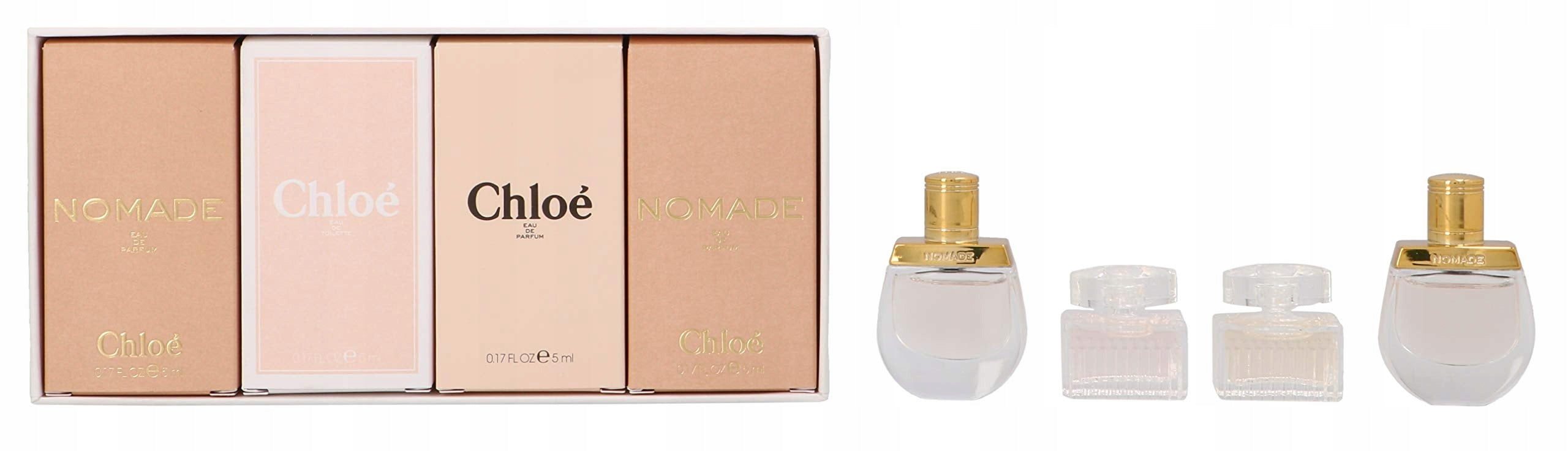 CHLOE MINI FRAGRANCES 4-TEILIGES GESCHENKSET FUR FRAUEN Packaging status original