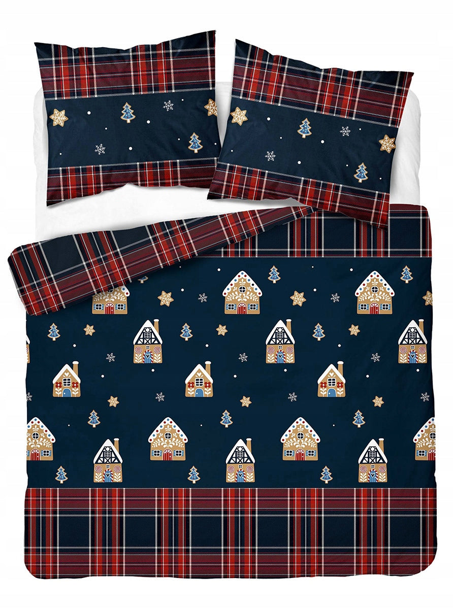 CHRISTMAS BEDDING SET 160x200 CHRISTMAS BEDDING 100% COTTON