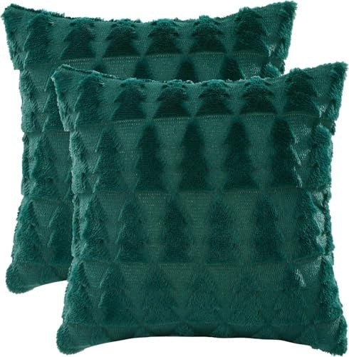 CHRISTMAS PILLOWCASE GREEN 45X45 CM SET OF 2 FOR CHRISTMAS PILLOW Brand no brand