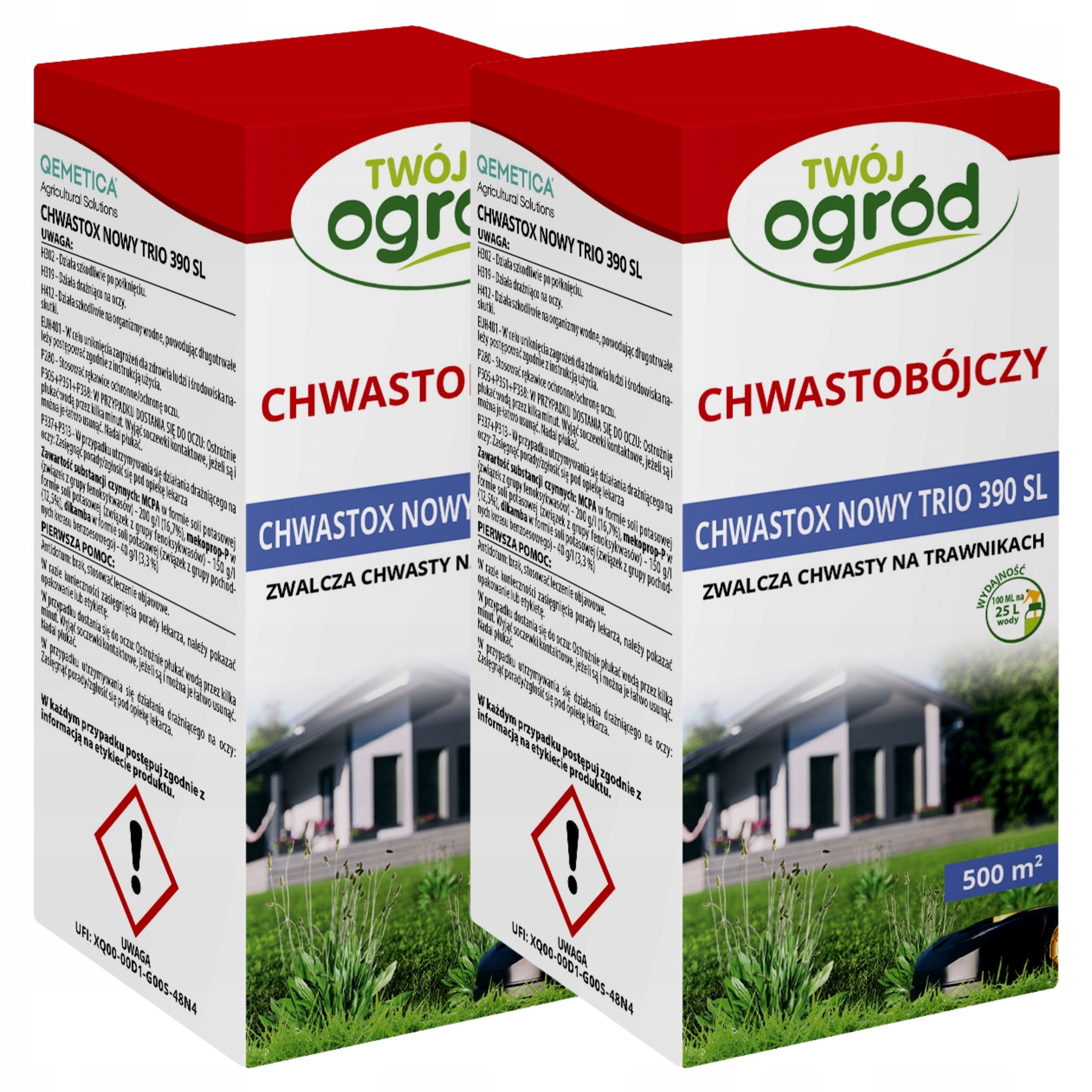 CHWASTOX weed killer for weeds in lawn WEEDS IN GRASS 200ml