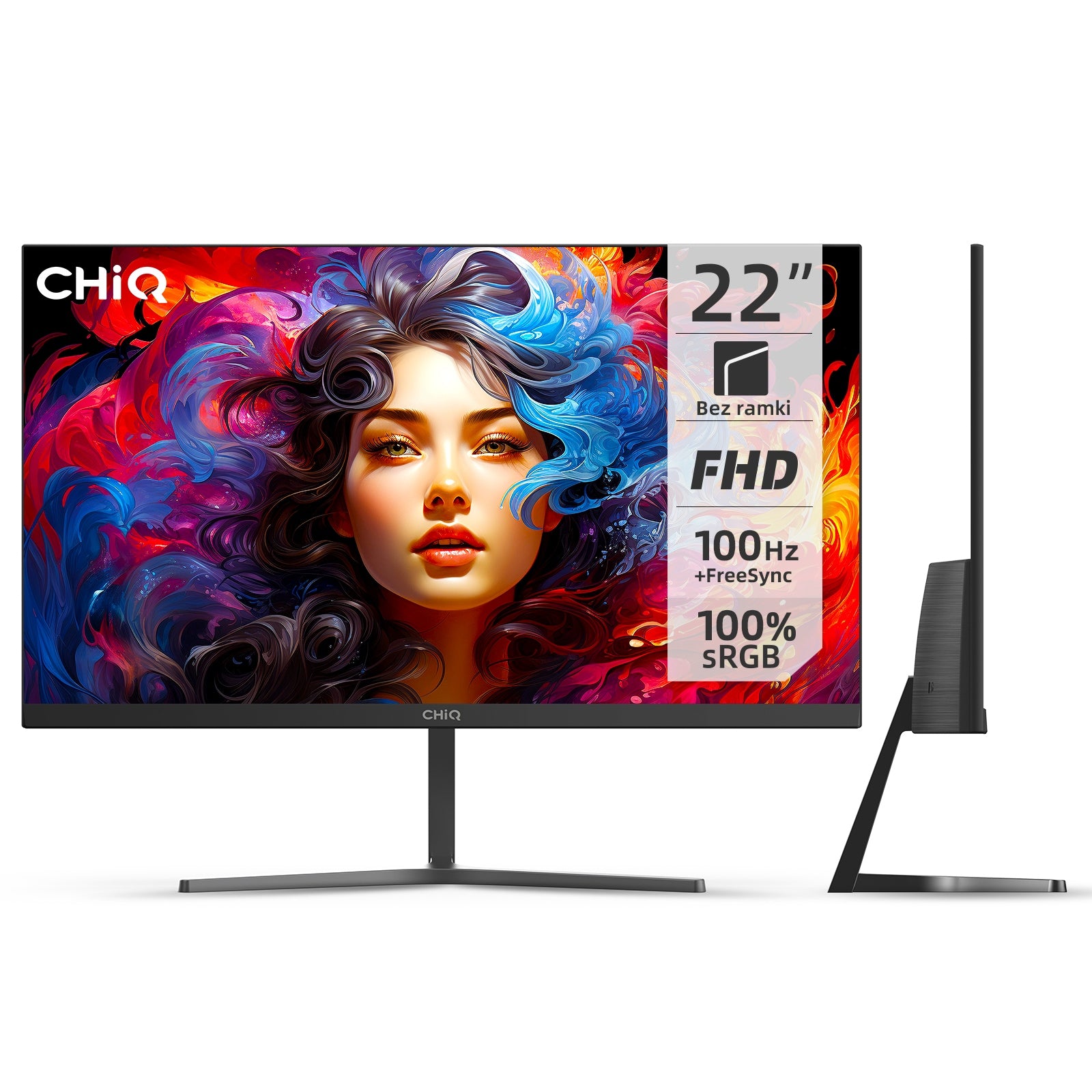 CHiQ 22F650 LED monitor 22" 1920 x 1080 px VA
