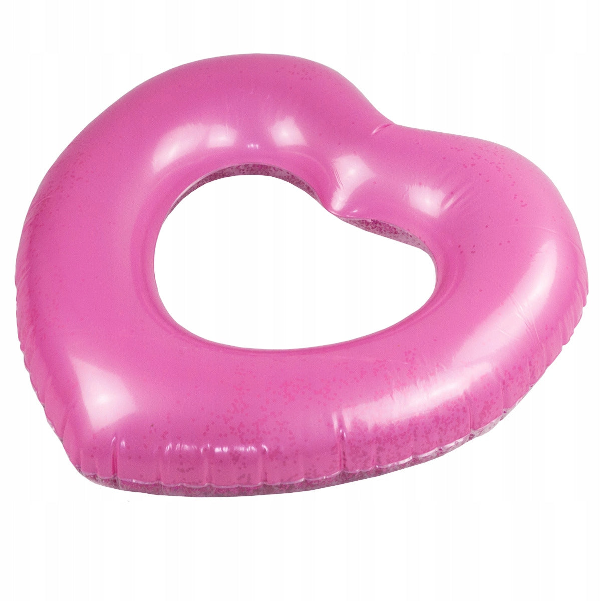 CIRCLE INFLATABLE FOR SWIMMING HEART CIRCLE BEACH HEART POOL WITH GLITTER EAN (GTIN) 5900291483238