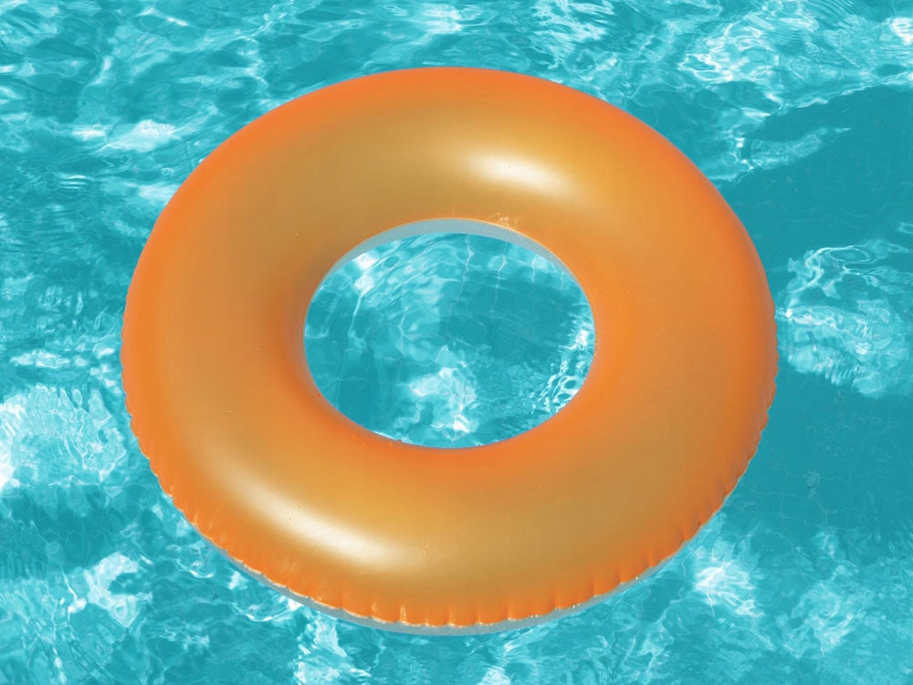 CIRCLE INFLATABLE SMALL PONTOON FOR SWIMMING POOL WATER BEACH WHEEL Kind swim ring