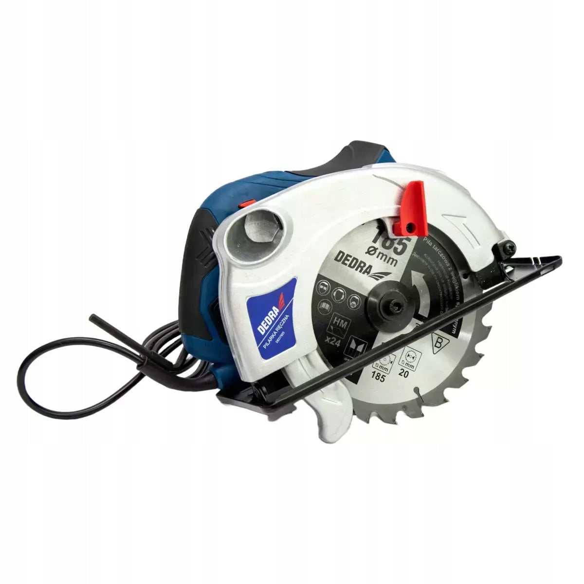 CIRCULAR SAW 1500W 185MM DEDRA Rotational speed 5500 rpm