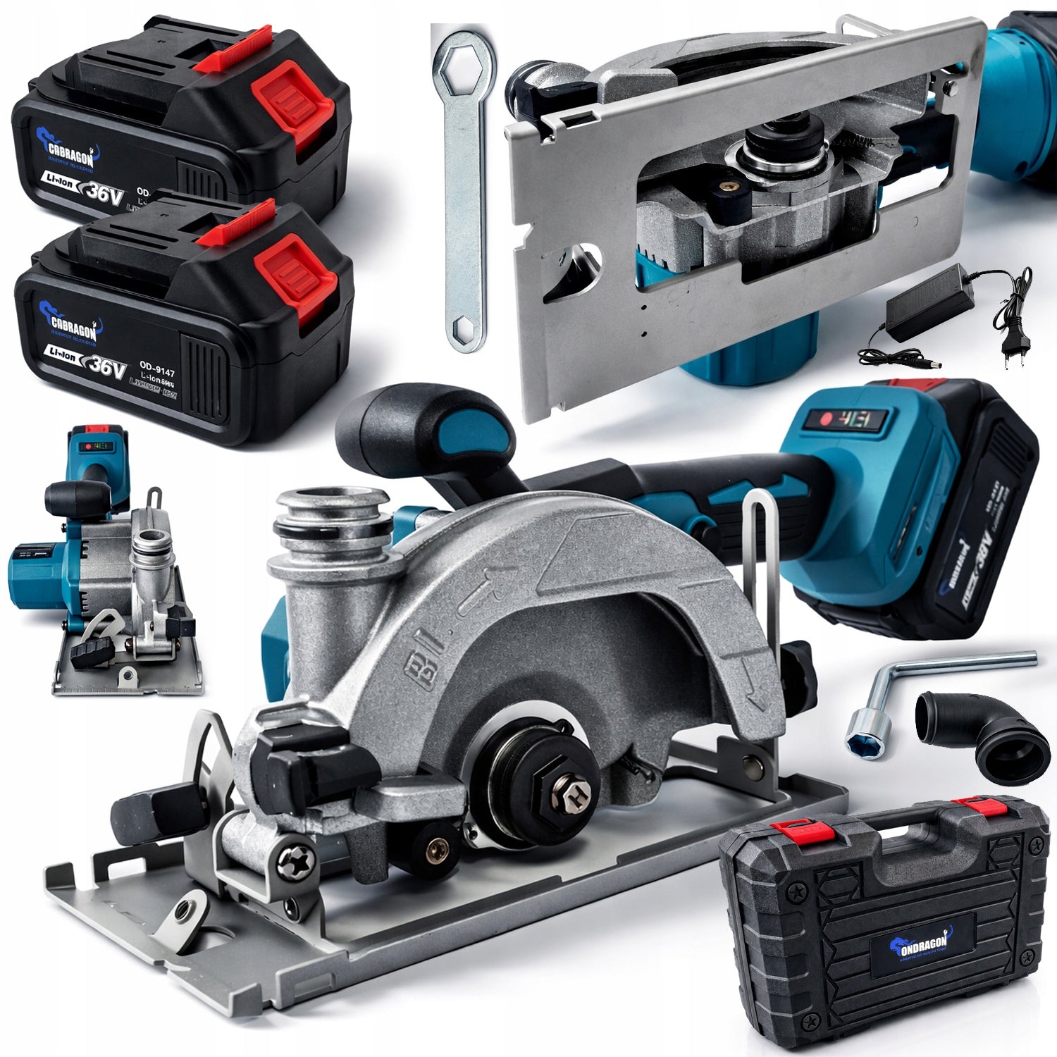 CIRCULAR SAW 150MM BRUSHLESS POWERFUL 36V CORDLESS FOR WOOD PRO