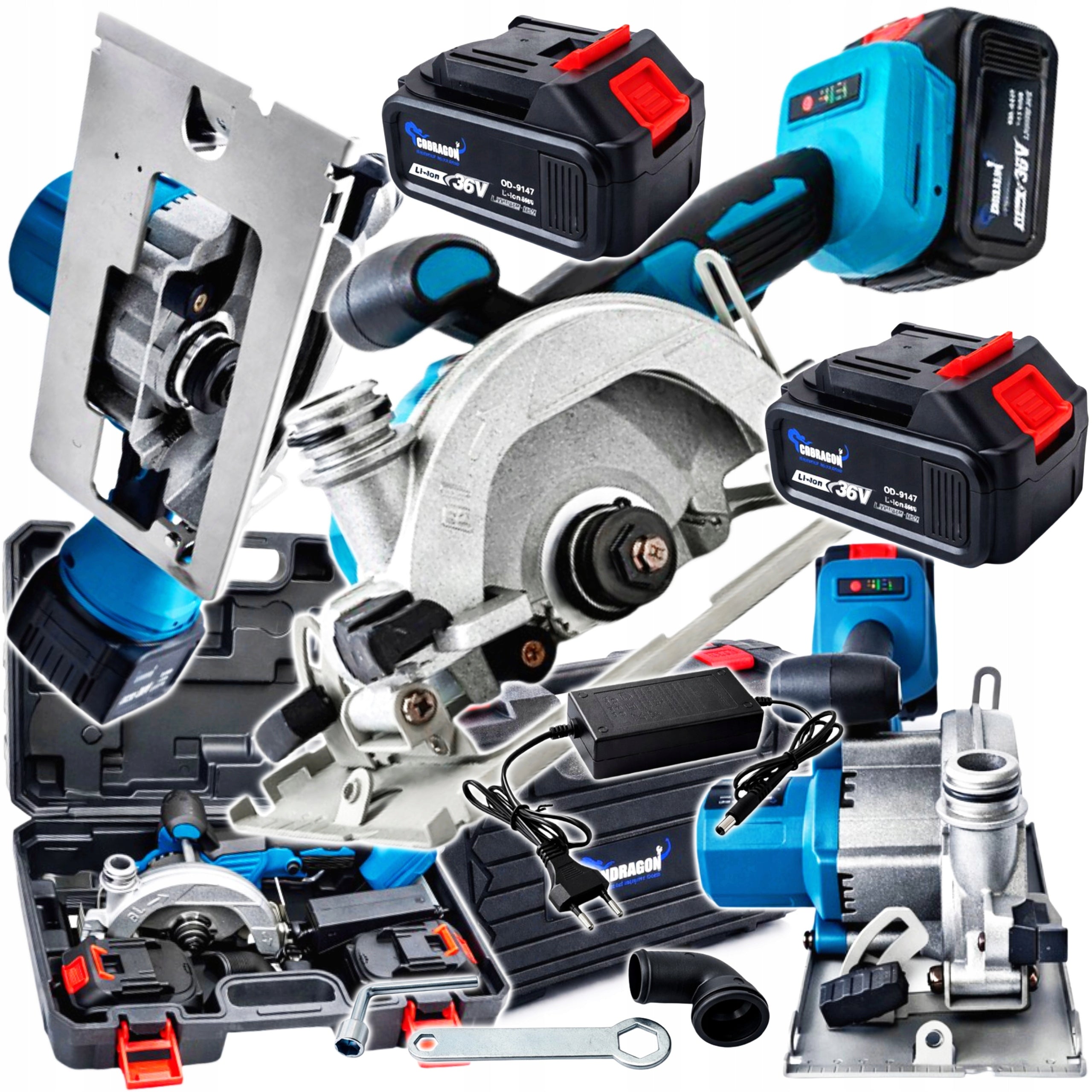 CIRCULAR SAW 150MM BRUSHLESS POWERFUL 36V CORDLESS FOR WOOD PRO