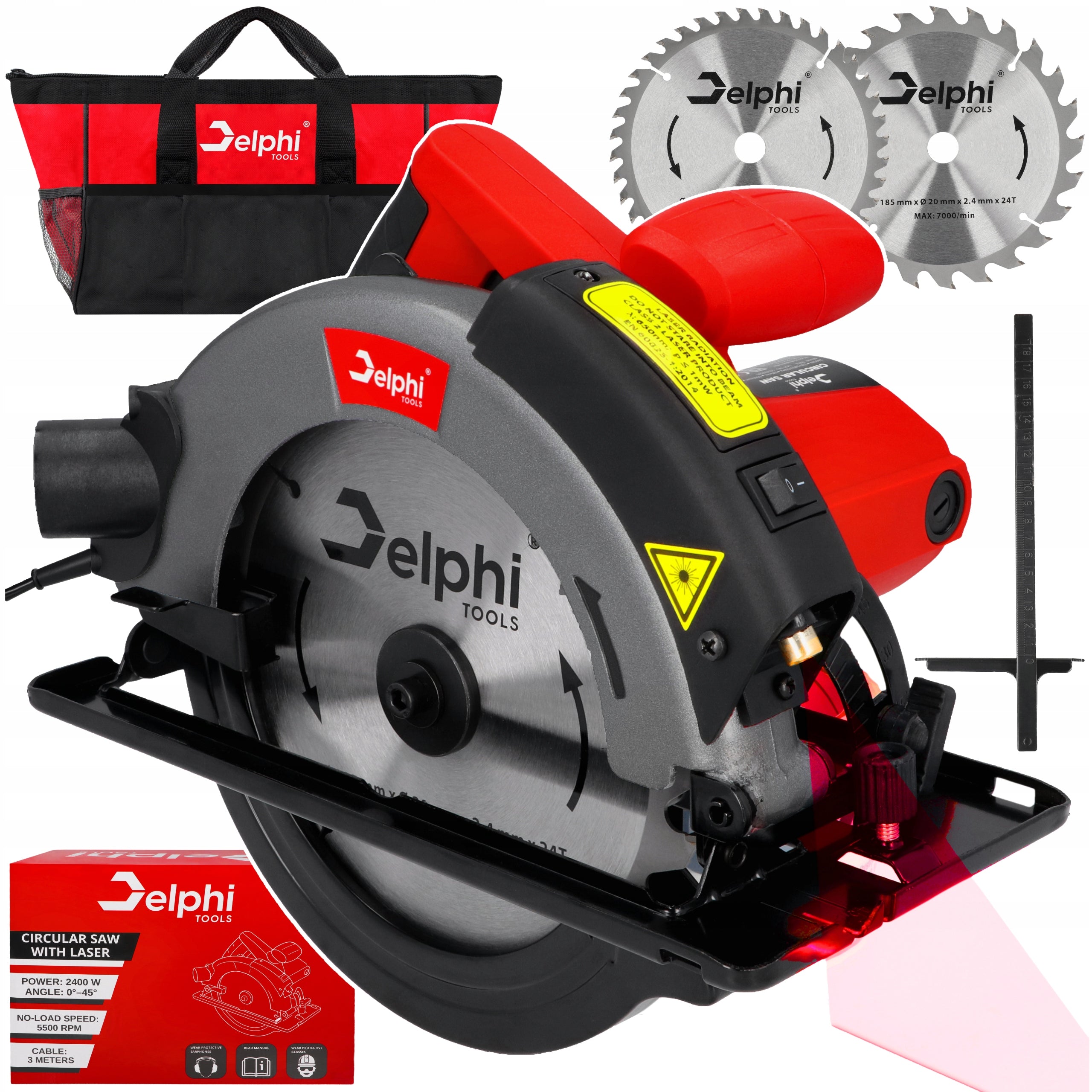 CIRCULAR SAW COUNTRY ELECTRIC HAND SAW WITH LASER