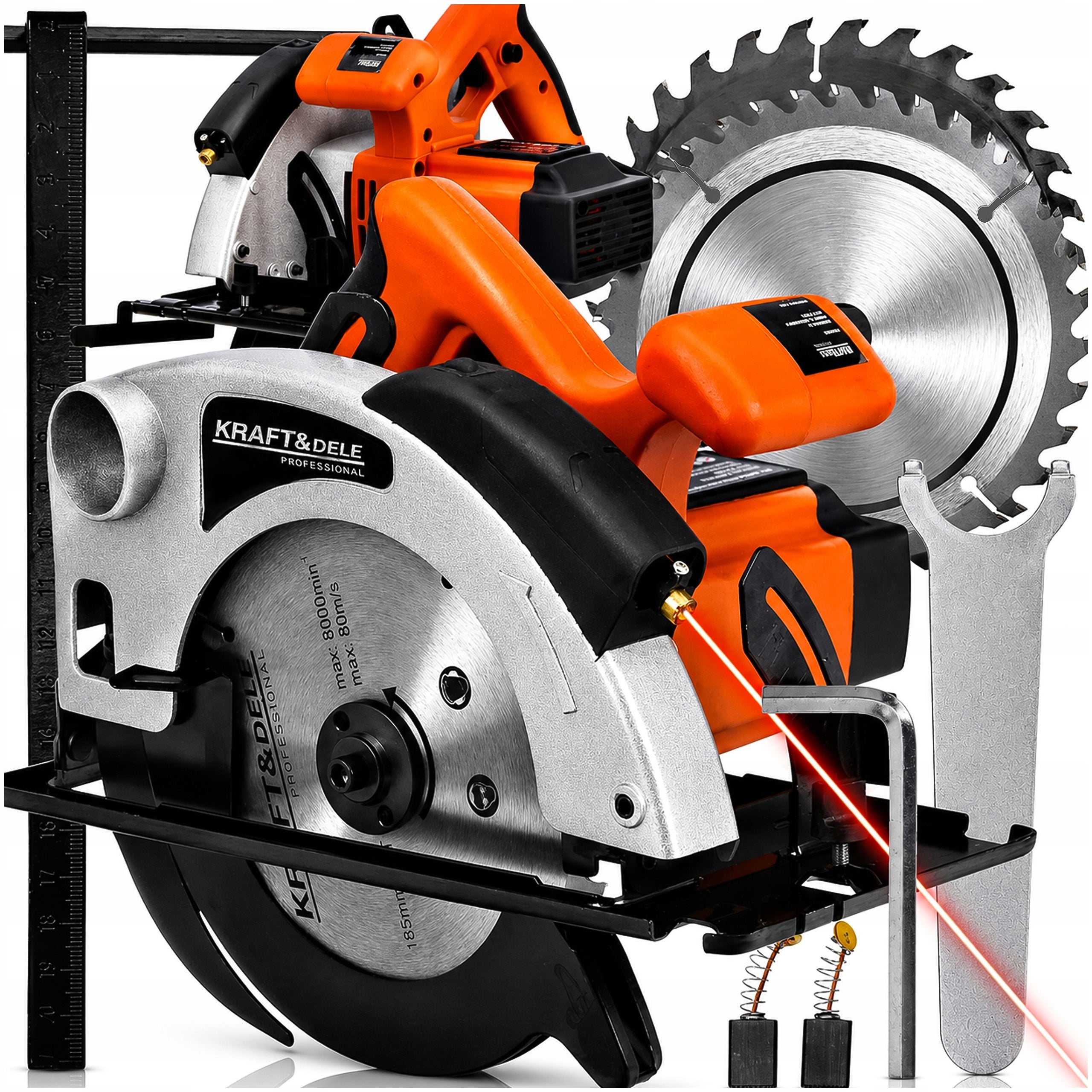 CIRCULAR SAW COUNTRY WOOD SAW ELECTRIC HANDHELD LASER 2x SHIELD