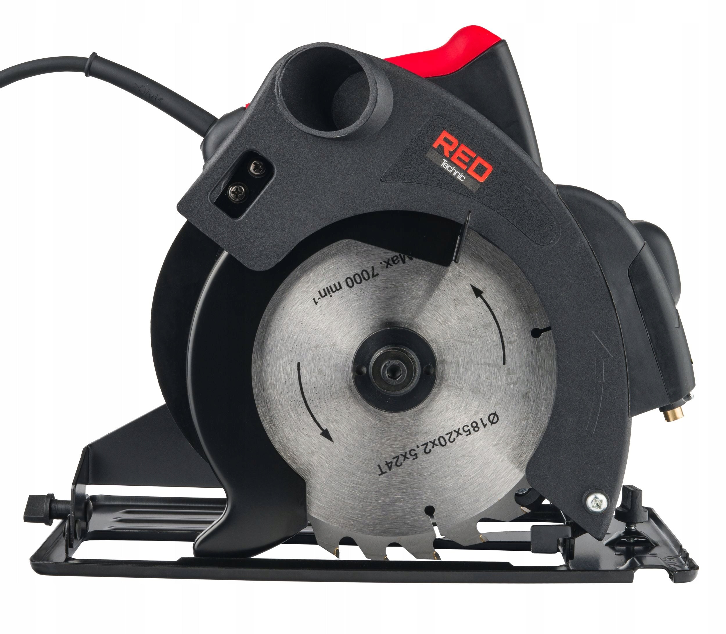 CIRCULAR SAW HAND SAW FOR WOOD WITH LASER 2250W CUTTER 185 MM Product weight with unit packaging 4.59 kg