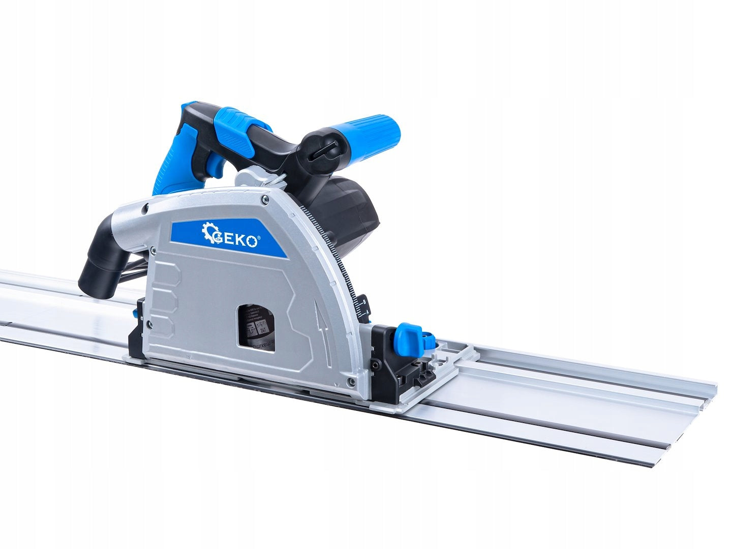 CIRCULAR SAW PLUNGER WITH GUIDE 1200W NETWORK 165MM + ACCESSORIES Brand Geko