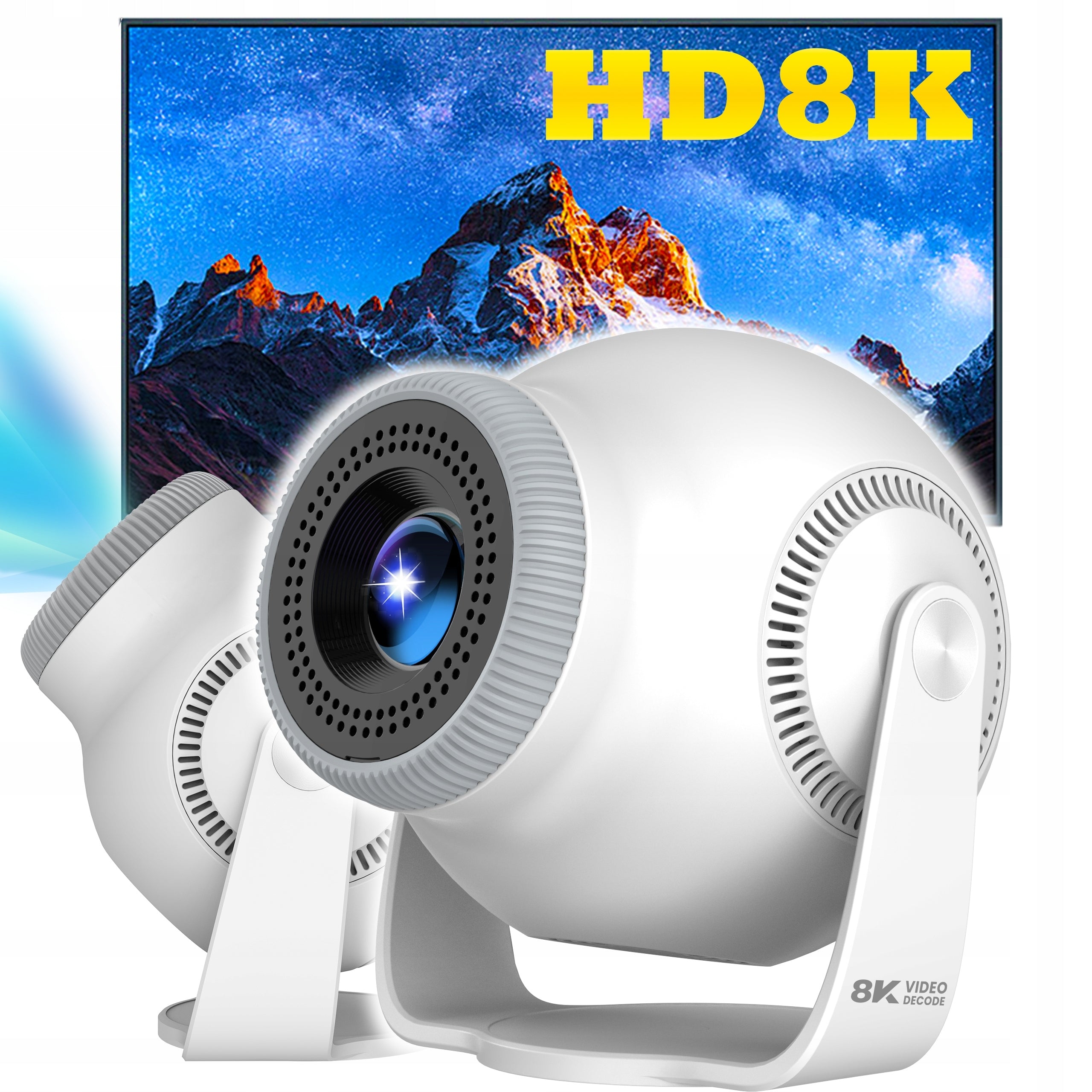 CIRON TP360 Android WiFi6 BT LED 200ANSI Multimedia Projector