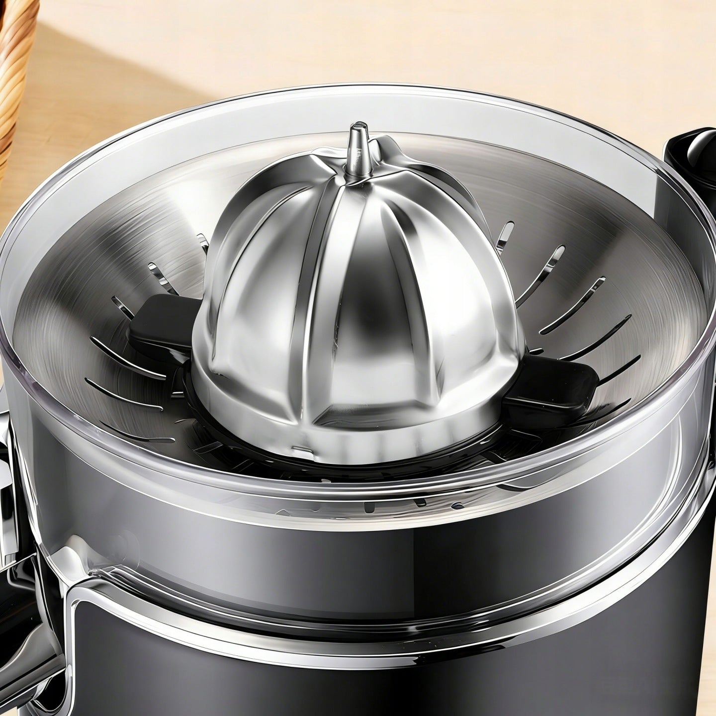 CITRUS JUICER ELECTRIC STAINLESS STEEL 700W - 12000RPM Model 01019 WYCISKARKA DO CYTRUSÓW SOKÓW