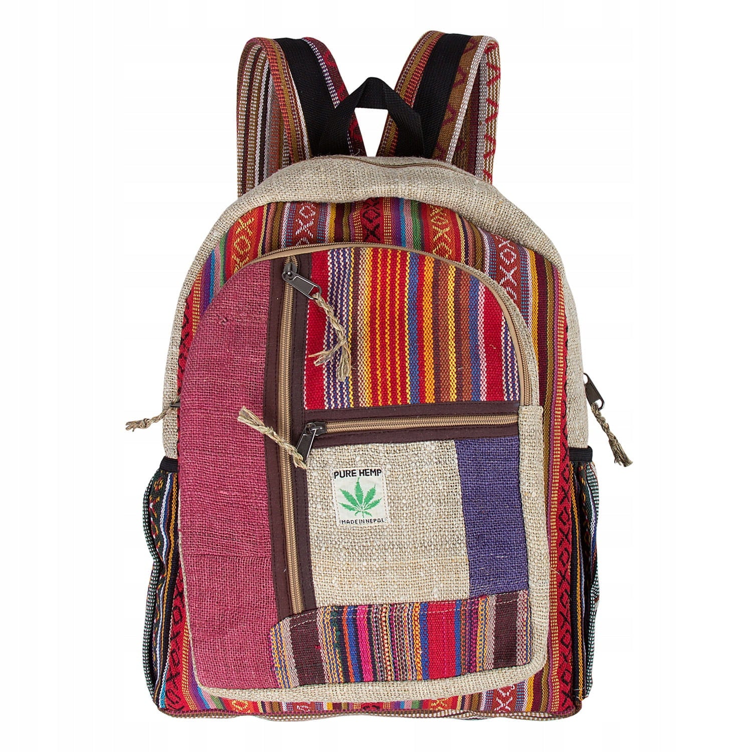 CITY BACKPACK WITH HEMP HIKING STRIPES EAN (GTIN) 5903949801811