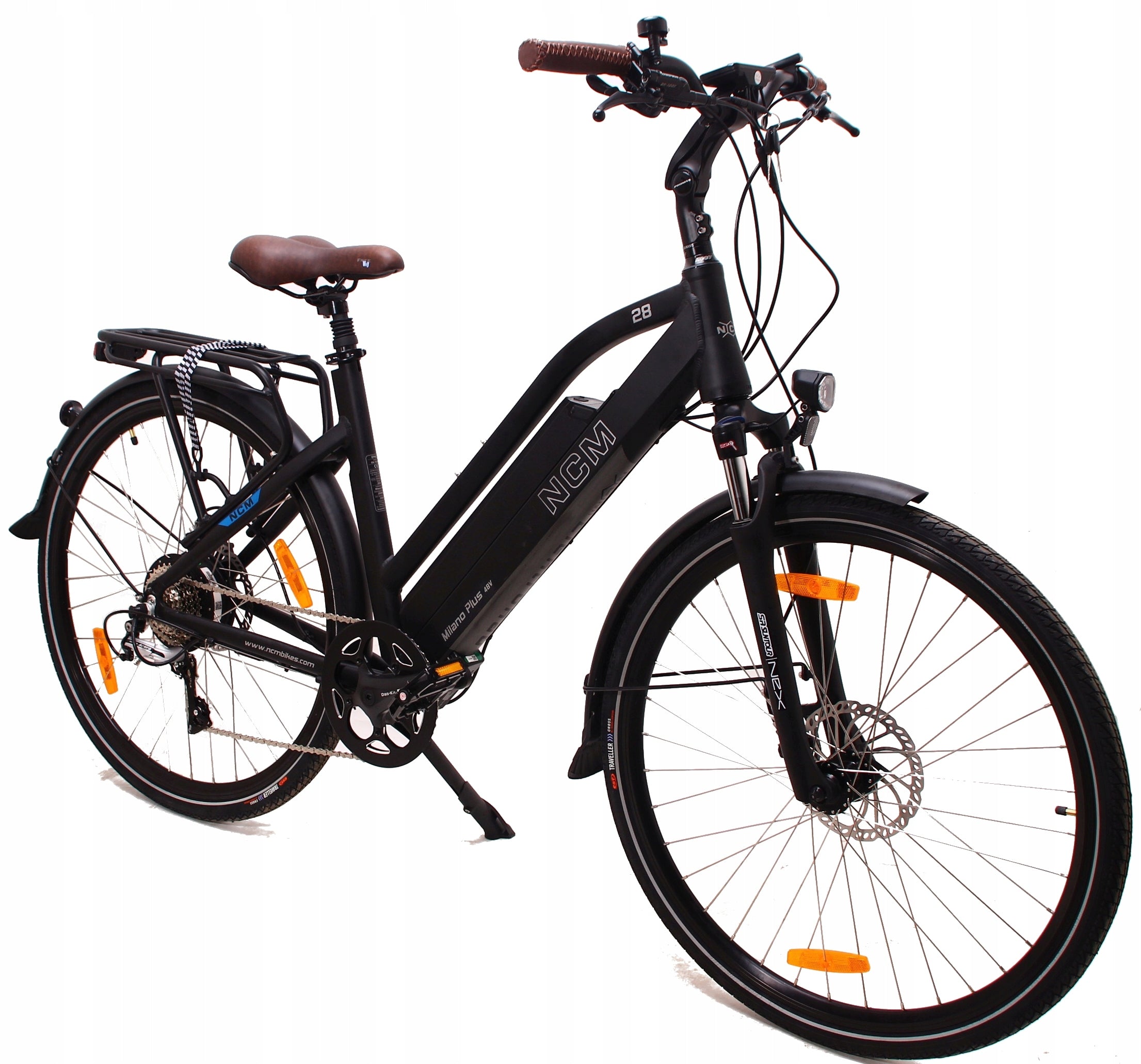 CITY ELECTRIC BIKE NCM MILANO 28" 768 Wh