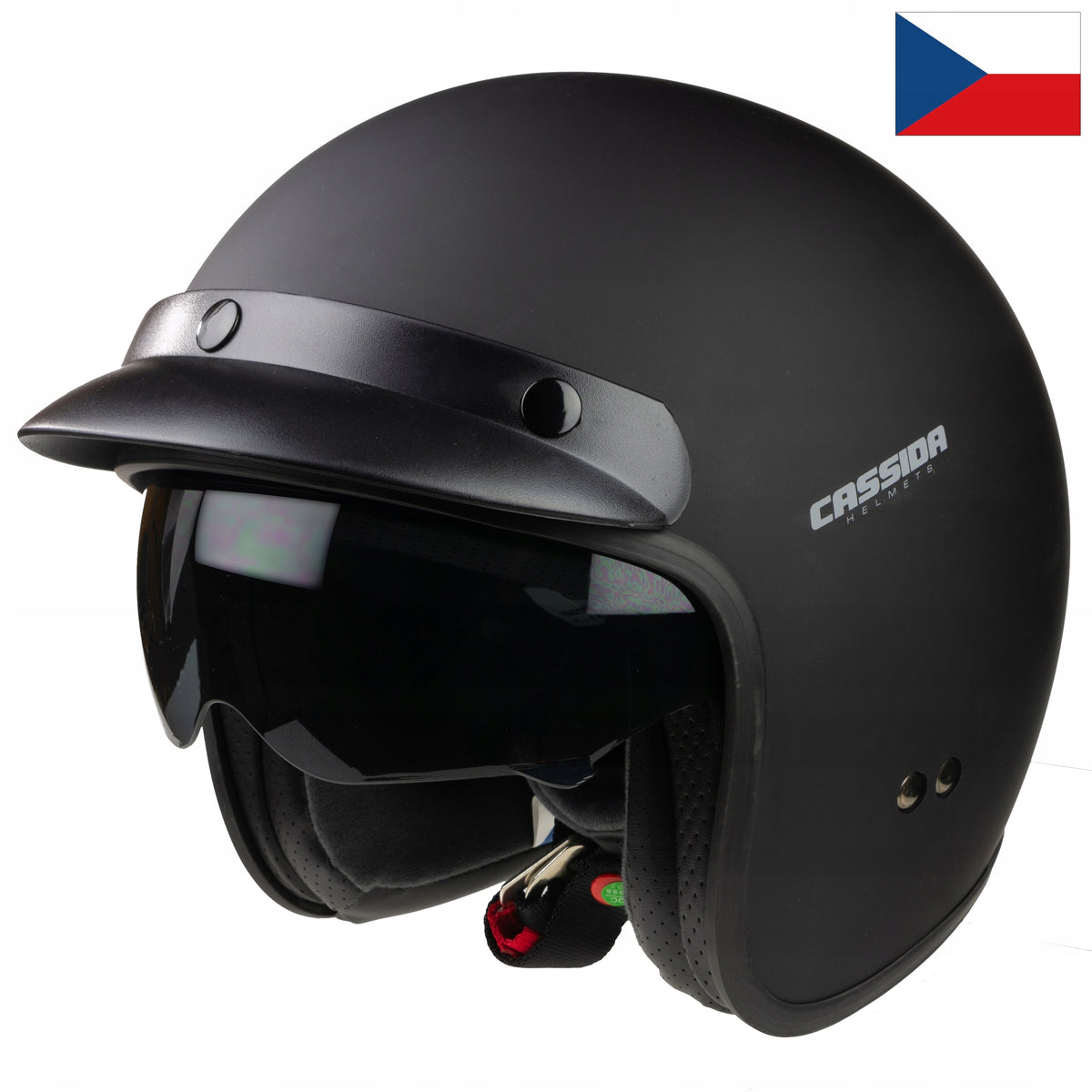 CITY MAT BLACK CASSIDA WITH VISOR AND GLASSES Manufacturer Cassida