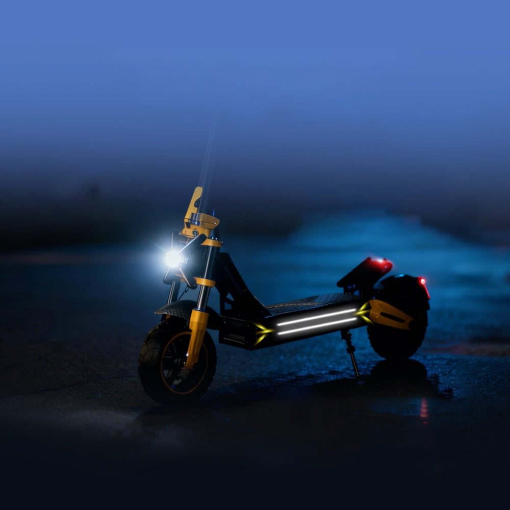 CITY OFF-ROAD ELECTRIC SCOOTER TWOFISH V2Max 1640W 48V 10" NFC 85km Engine power 1640 W