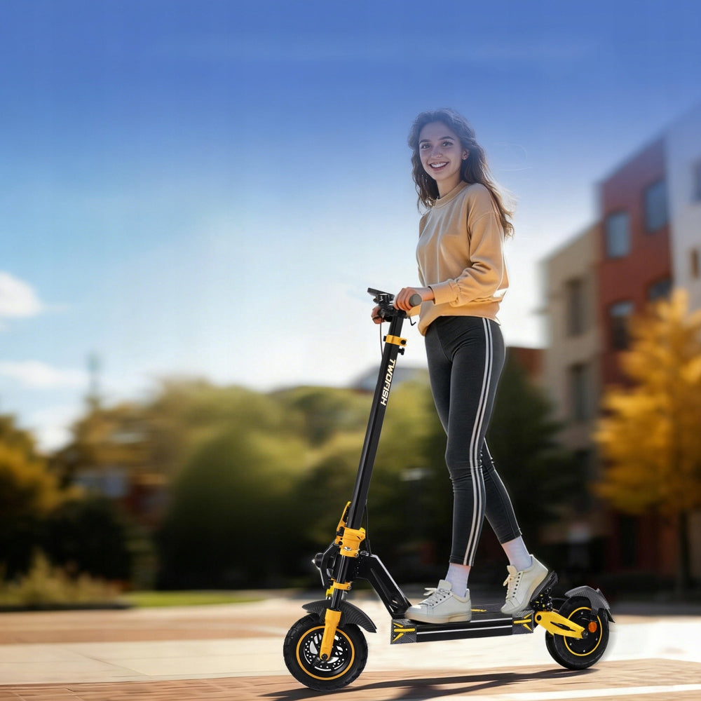 CITY OFF-ROAD ELECTRIC SCOOTER TWOFISH V2Max 1640W 48V 10" NFC 85km Weight 29.3 kg