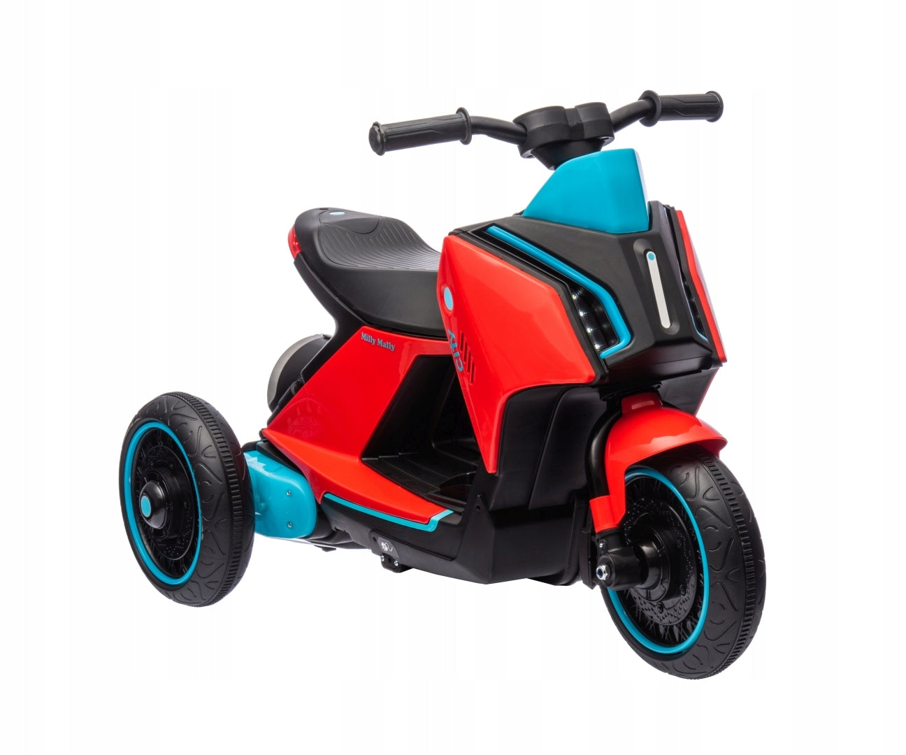 CITY RED CHILDREN'S SCOOTER FOR BATTERY MILLY MALLY UP TO 25 KG Brand Milly Mally
