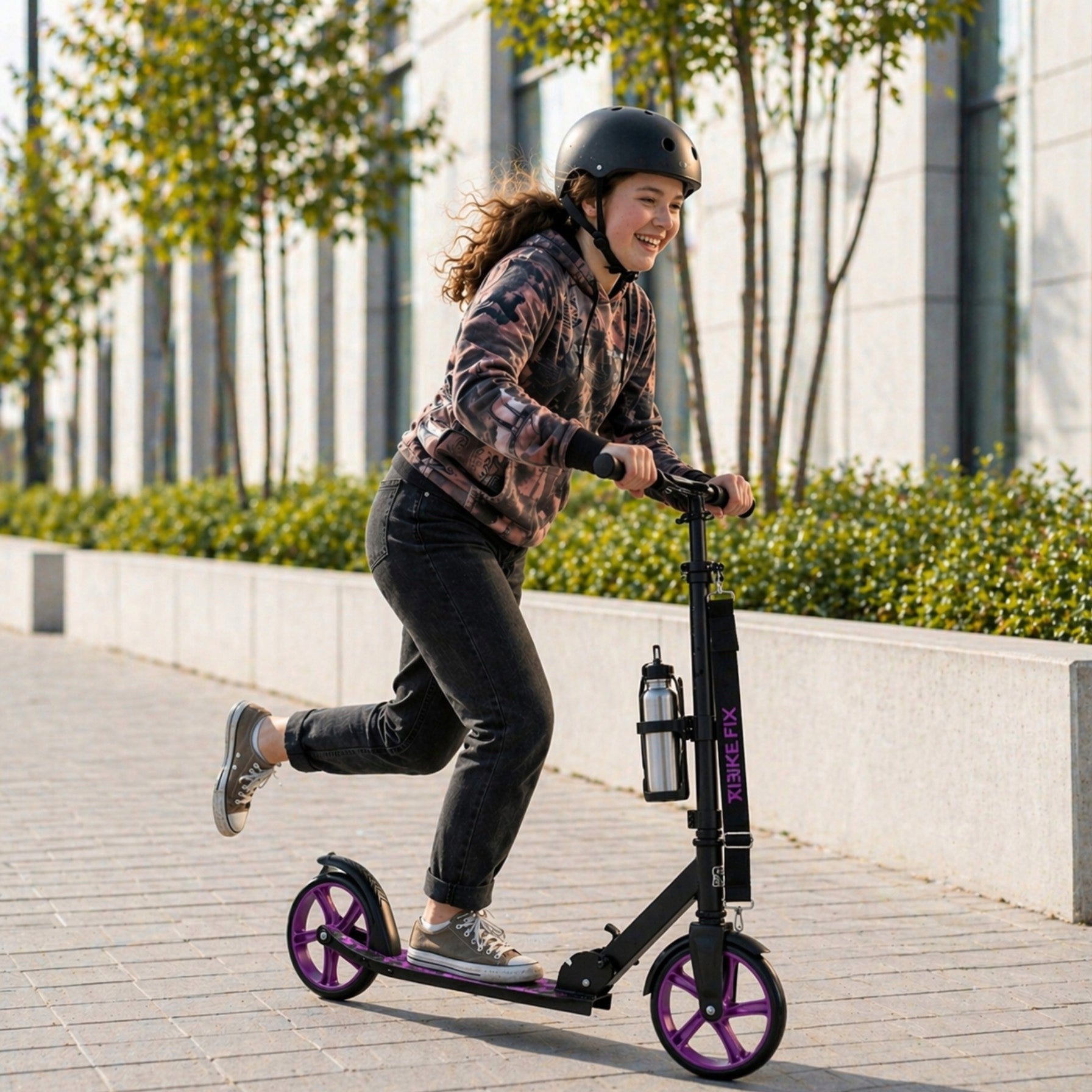 CITY SCOOTER FOLDING TWO-WHEELED LIGHT FOR CHILDREN AND ADULTS BRAKE Manufacturer code 1