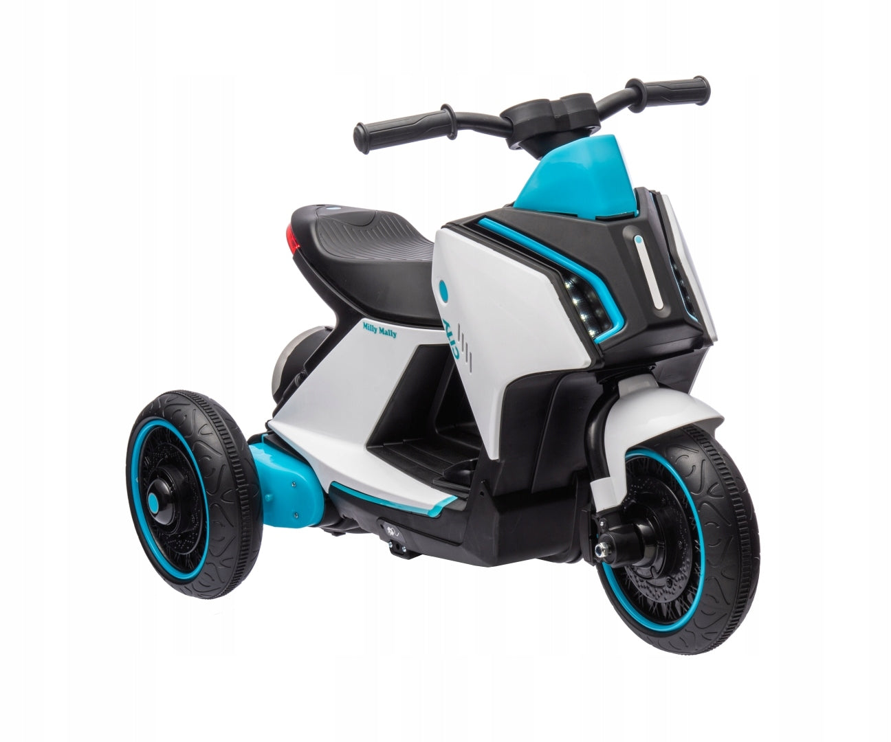 CITY WHITE CHILDREN'S SCOOTER FOR BATTERY MILLY MALLY UP TO 25 KG Brand Milly Mally
