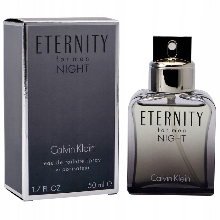 CK CALVIN KLEIN ETERNITY NIGHT FOR MEN 50 ML EAU DE TOILETTE RARE