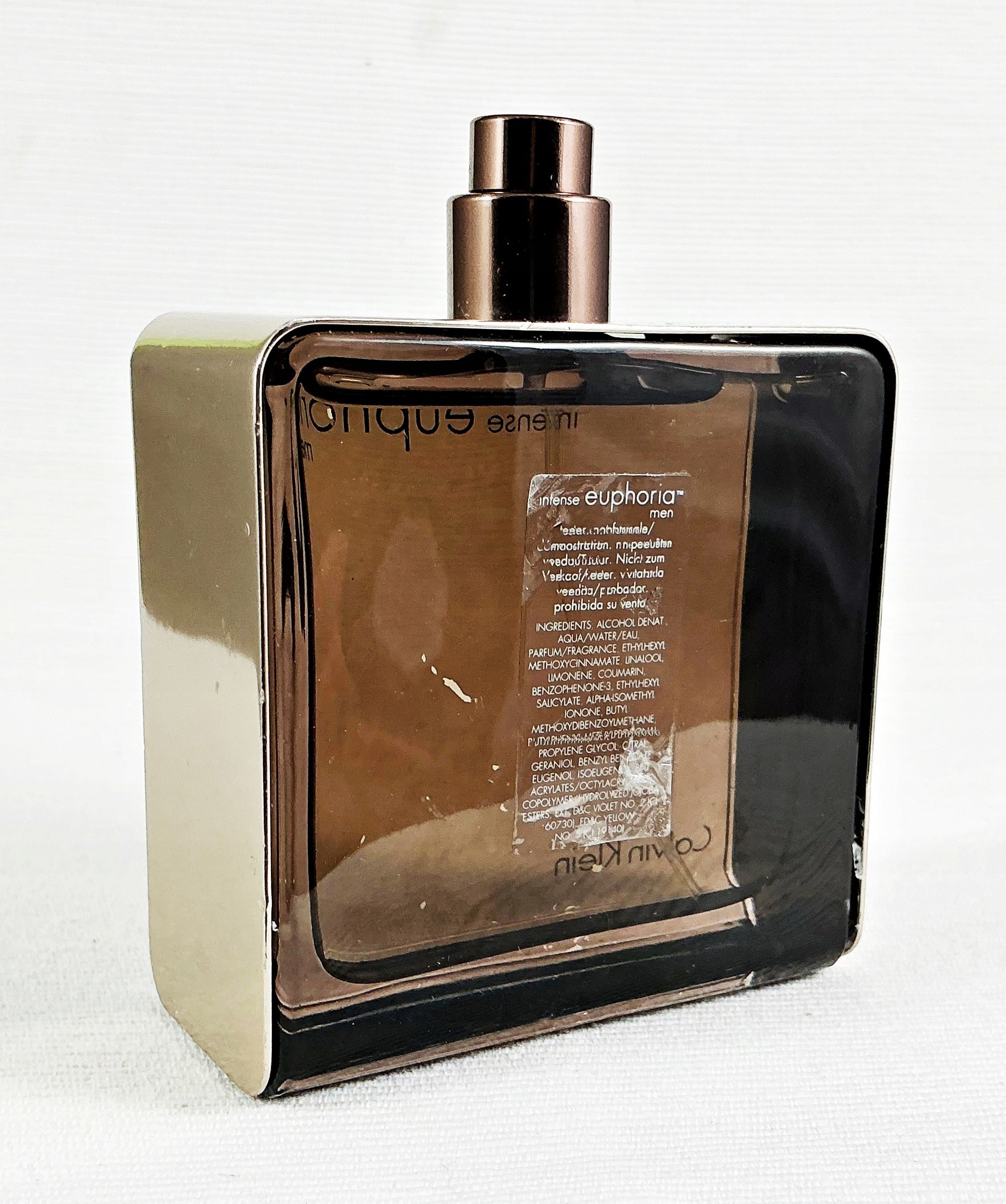 CK CALVIN KLEIN EUPHORIA INTENSE MEN 100 ML EAU DE TOILETTE UNIQUE Line Euphoria Men