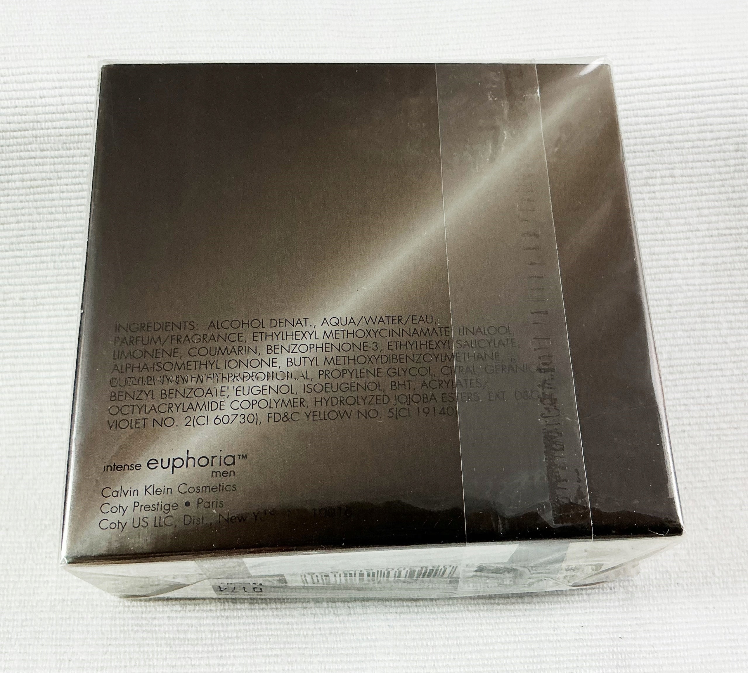 CK CALVIN KLEIN EUPHORIA INTENSE MEN 50 ML EAU DE TOILETTE UNIQUE Manufacturer code 088300202898
