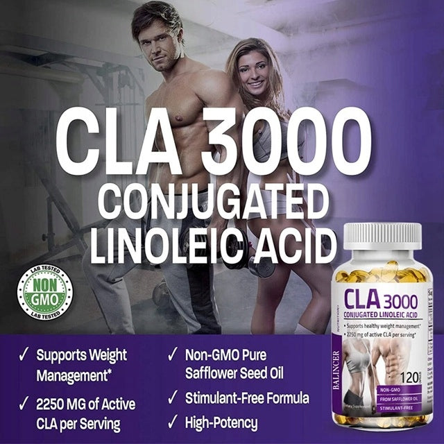 CLA 3000 - Fat burner, appetite suppressant, weight loss, slim Expiration date at least 1 year from the date of purchase