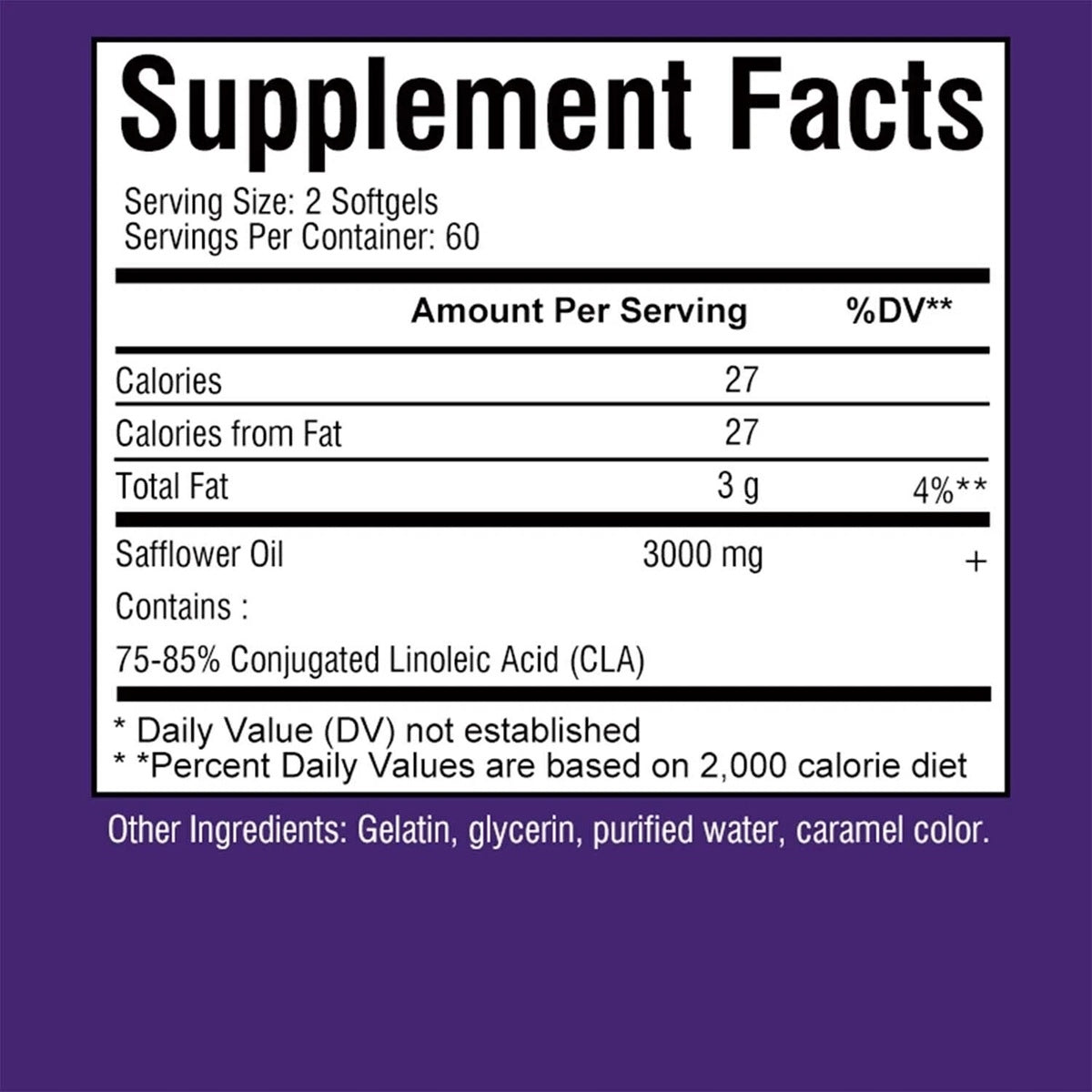 CLA 3000 – Weight loss, lean muscle mass, fat burning... Expiration date at least 1 year from the date of purchase