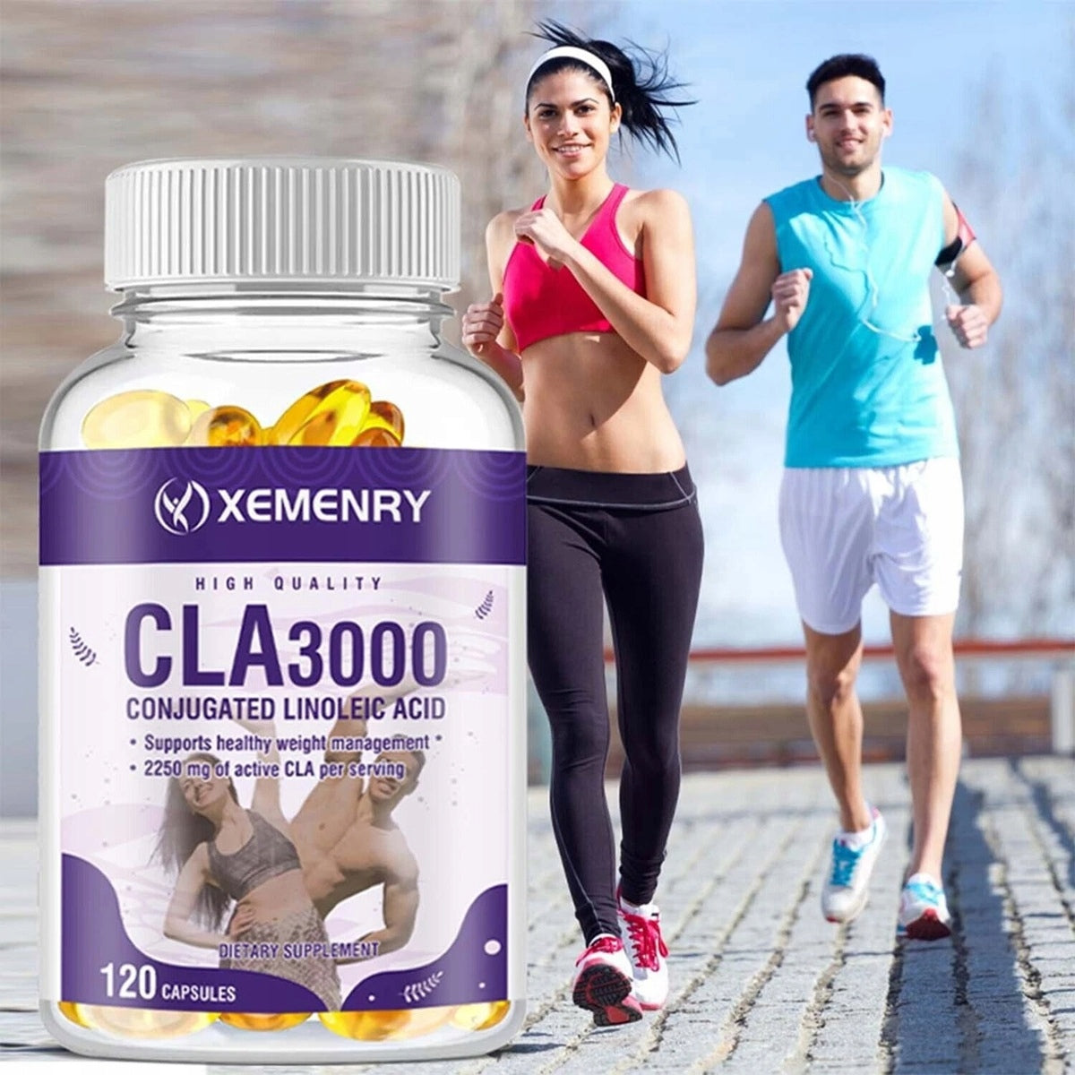 CLA 3000 – Weight loss, lean muscle mass, fat burning... Packaging status original